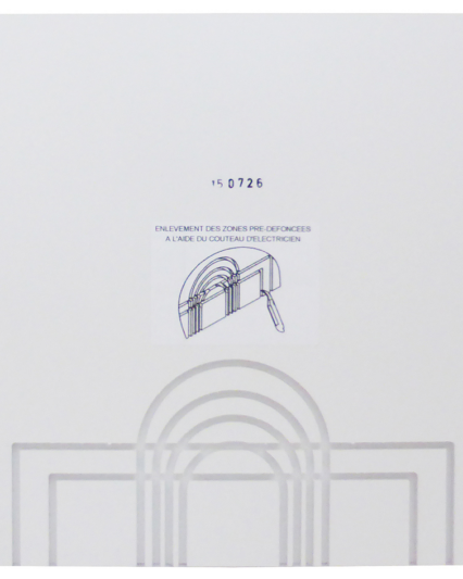 PLAQUE D'OBTURATION ETAGE